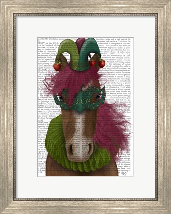 Framed Horse Strawberry Fool Print