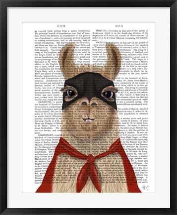 Framed Super Llama Print