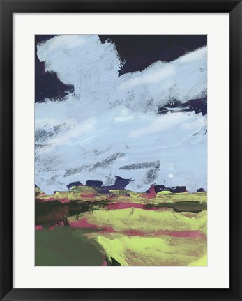 Framed Sherbet Plains I Print