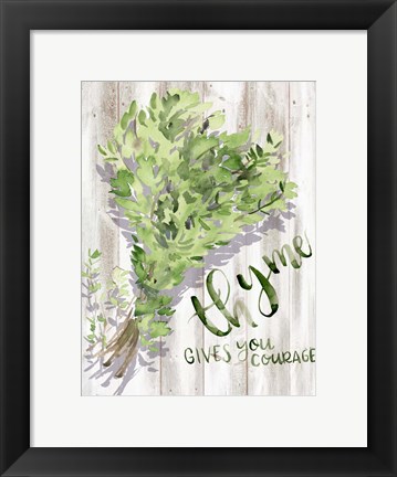 Framed Green Witch IV Print