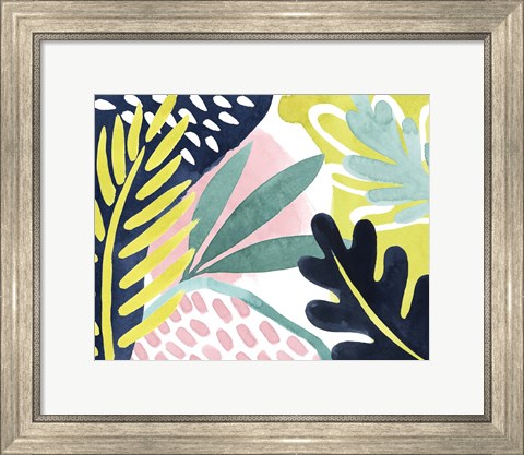 Framed Tropical Salve III Print