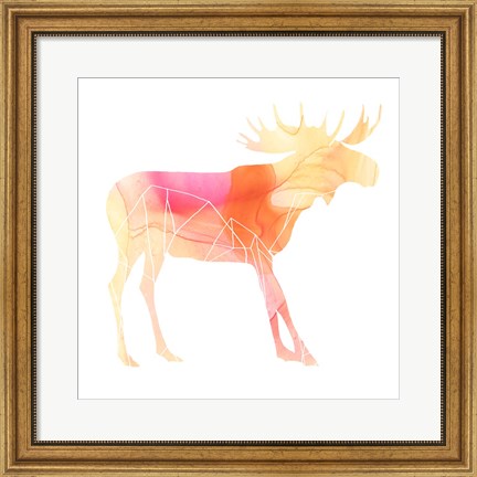 Framed Agate Animal VI Print