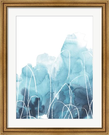 Framed Abstract Coral III Print