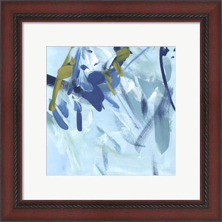 Framed Into the Blue II Print