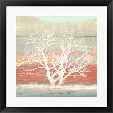Framed Treescape #1 (detail) Print