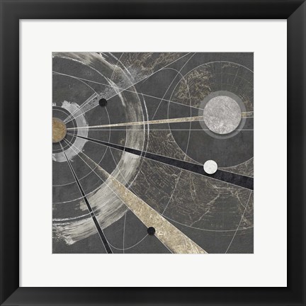 Framed Orbitale I Print