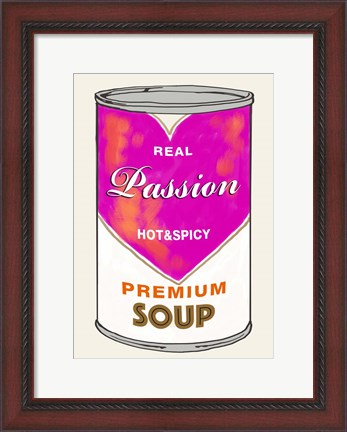 Framed Passion Soup Print