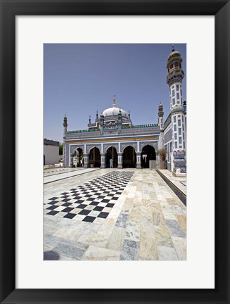 Framed Shrine Of Shah Abdul Latif Bhittai, Bhit Shah, Sindh, Pakistan Print