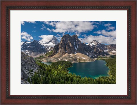 Framed Mount Assiniboine Provincial Park, British Columbia, Canada Print