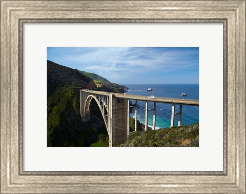 Framed Bixby Creek Bridge, California Print