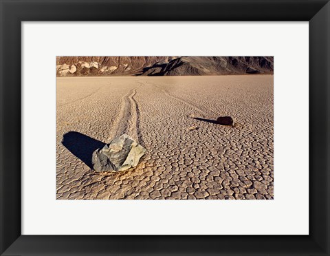 Framed California, Death Valley Racetrack Print