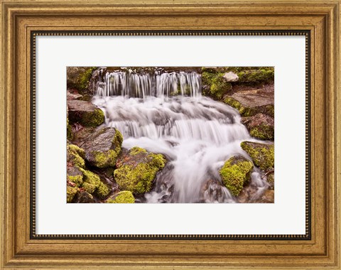 Framed California, Yosemite, Small Falls Print