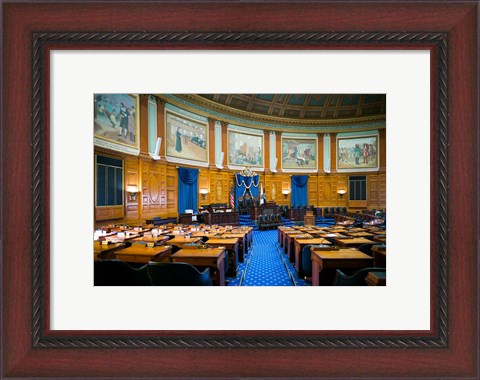 Framed Massachusetts State House, Boston Print