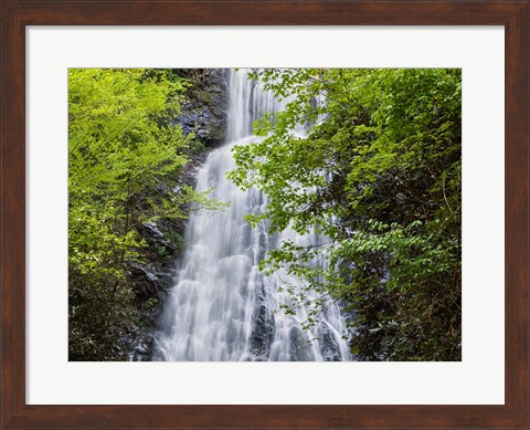 Framed Mingo Falls, North Carolina Print