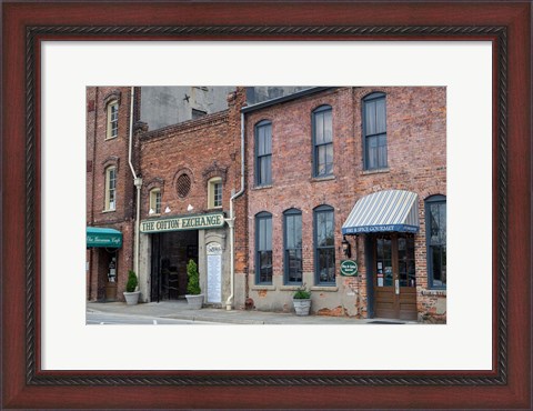 Framed Cotton Exchange, Wilmington, North Carolina Print
