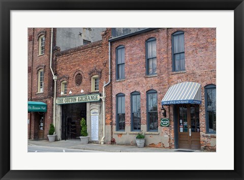 Framed Cotton Exchange, Wilmington, North Carolina Print