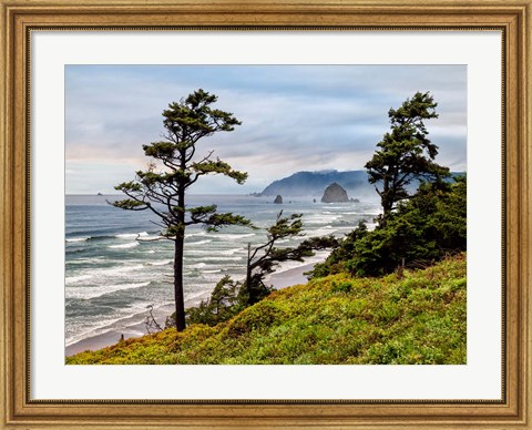 Framed Cannon Beach, Oregon Print