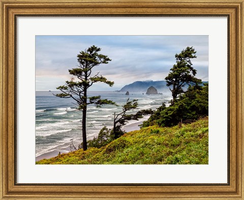 Framed Cannon Beach, Oregon Print