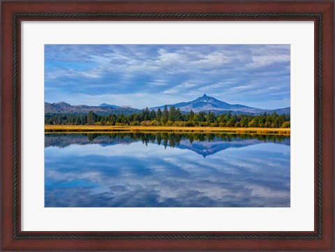 Framed Black Butte Ranch Panorama, Oregon Print