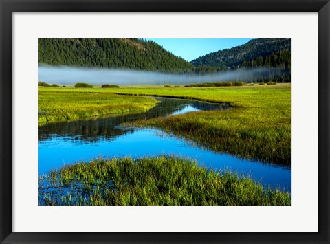 Framed Sparks Lake, Oregon Print