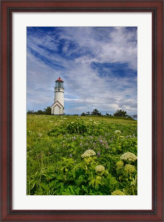 Framed Cape Blanco Lighthouse, Oregon Print