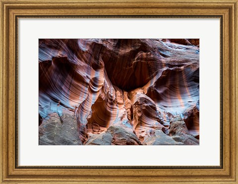 Framed Paria Canyon, Vermillion Cliffs Wilderness, Southern Utah Print