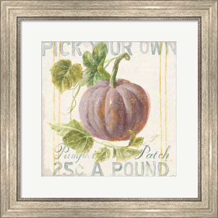 Framed Floursack Autumn VII Print