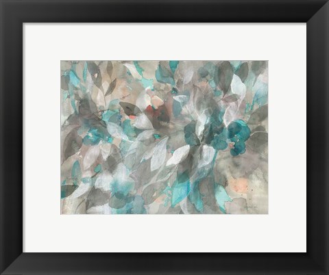 Framed Abstract Nature Print