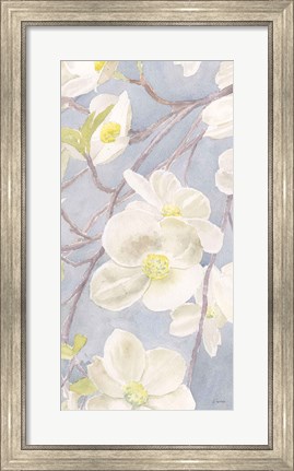 Framed Breezy Blossoms II Print