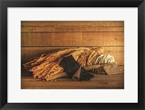 Framed Tobacco Print