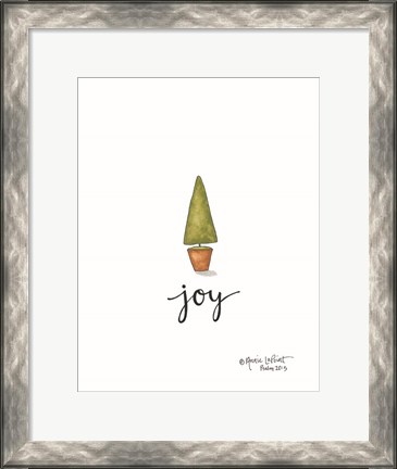 Framed Little Joy Topiary Print
