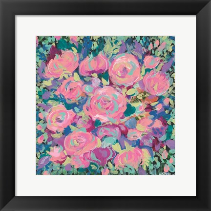 Framed Pink Blossoms Print