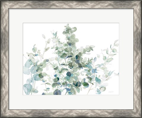 Framed Eucalyptus I Cool Print