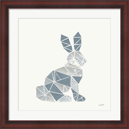 Framed Geometric Animal III Print