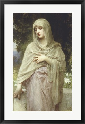 Framed Meditation, 1902 Print