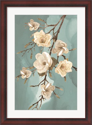 Framed Magnolia III Print