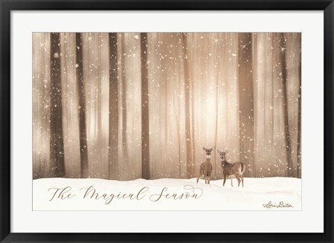 Framed Magical Season Print