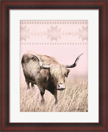 Framed Rosie the Cow Print