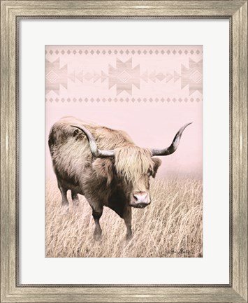 Framed Rosie the Cow Print