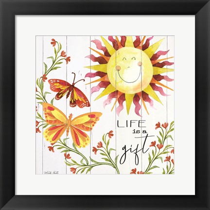 Framed Life is a Gift Print