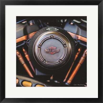 Framed Harley II Print