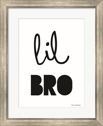 Framed Lil Bro Print