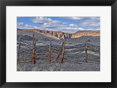 Framed Box Canyon Ranch Print
