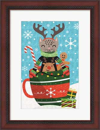 Framed Holiday Mug Print