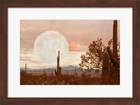 Framed Desert Twilight Print