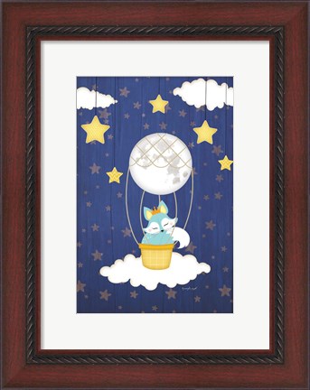Framed I Love You to the Moon Print
