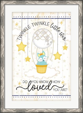 Framed Twinkle Twinkle Print