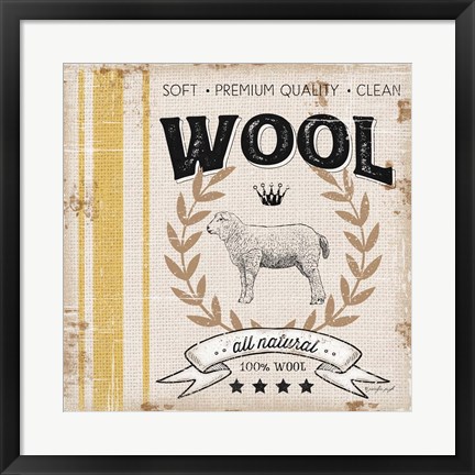 Framed Wool Print