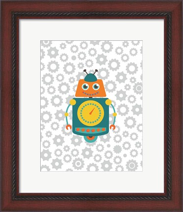 Framed Robot IV Print
