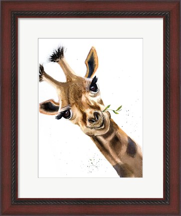 Framed Giraffe Print